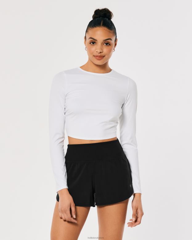 Bottoms Hollister Women Gilly Hicks Active Lined Active Shorts 3\\ 48820548 Black